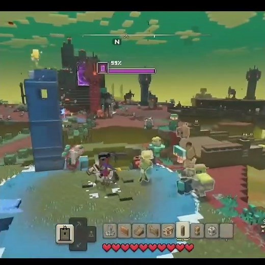 Minecraft Legends Gameplay