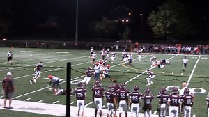 Teams usually aren't ready for how fast our Jet Sweep hits. The one big problem with this play is our play-side wing. He didn't seal the contain player. He needed to take an outside leverage step and flip his hips and seal off the outside. He cannot get beat through his outside shoulder. | Youth Football Online