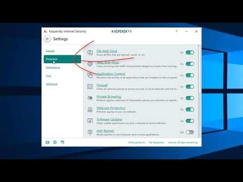 Block internet access of programs in Kaspersky [Firewall] 2017