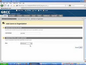 My Organizations Plus (Adding Users)