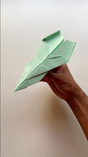 ORIGAMI SUPER PAPER AIRPLANE - TUTORIAL #origami #paperart #folding #origamitutorial #art