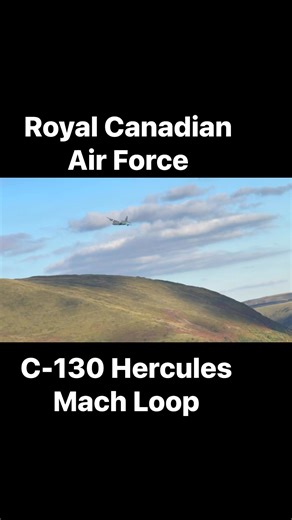 2.6K views · 59 reactions | Shame it was high but great to see the Royal Canadian Air Force Hercules through the Mach Loop in front of some waiting crew members. Royal Canadian Air Force #c130hercules #machloop | Mark Lynham Photography | Facebook