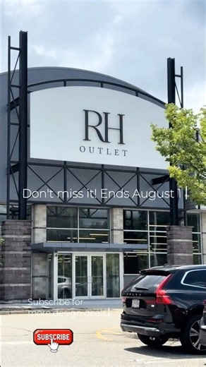 Don't miss it! RH outlet Extra 20% off 💕