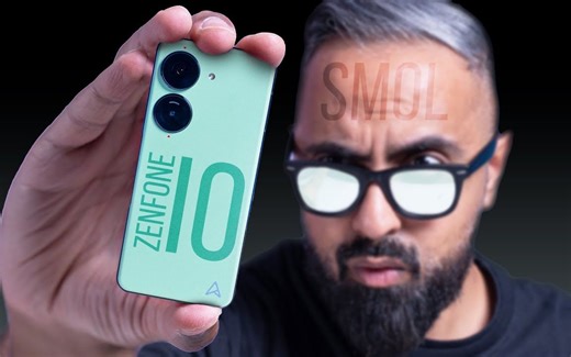 【手机测评】最佳小屏手机 - 华硕ASUS Zenfone 10 上手测评「SuperSaf」｜机翻中字