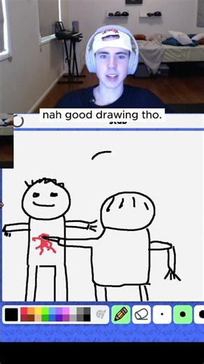 sick drawing tho #funny #shorts #gaming