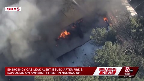 Firefighters injured in NH fire, building explosion