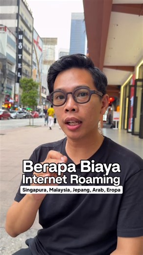 Iksan Bangsawan on Instagram: "Berapa harga paket internet roaming kalo ke luar negeri? Saya coba spill beberapa negara populer orang Indonesia datangin. Harga di video ini, saya dapatkan dari aplikasi MyTelkomsel untuk paket @roamax.id @roamax.id Keyword: Liburan ke Jepang, Malaysia, Singapura, Eropa. Umroh Paket internet roaming #traveling #liburanakhirtahun"