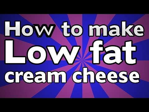 How to make low fat cream cheese, like philadelphia cream cheese #30