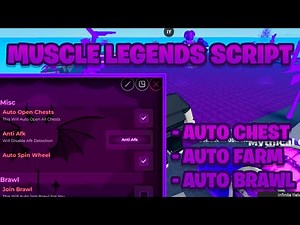 [NEW OP] Muscle Legends Script Pastebin - (ROBLOX) *Auto Brawl & Auto Farm* Exploit