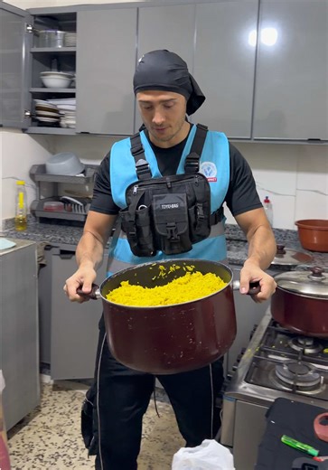 Distribution de repas pour les familles palestiniennes