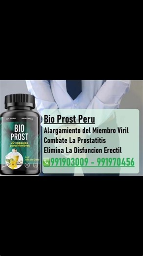 Bio Prost Lima Perú Consulte nuestras promociones #bioprostlima #bioprostperu