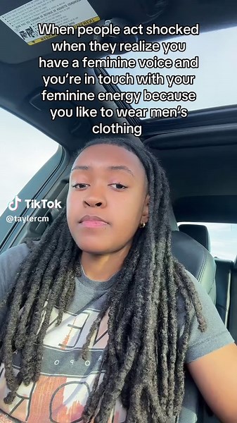 It’s crazy that they expect you to act like a man, I love being a woman and I’m very in touch with being a woman 🩶 #wlw #lesbiansoftiktok #sapphic #masc #feminineenergy #beyourself #expressyourself