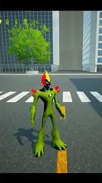 Swampfire Transformation and Gameplay | Galvan Ben 10 Open world Game #ben10 #ben10gameplay