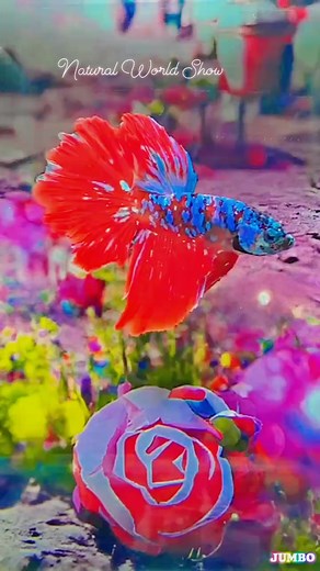 Nice and active #Betta fish! Do you like it? | Natural World