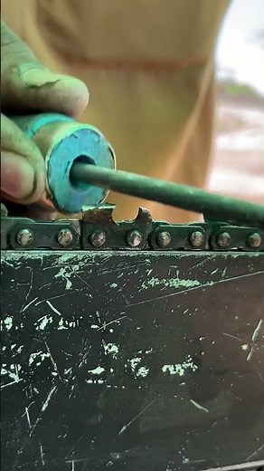 Chainsaw Chain Sharpening for Beginners #sharpen #chain