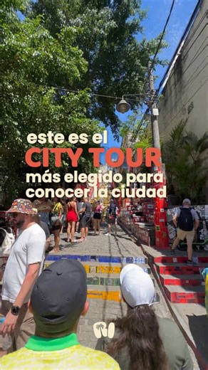 🇧🇷👀 El tour más famoso de Río de Janeiro es el City tour Un Día en Río. ✅ En este paseo conocés los principales puntos turisticos de la ciudad. 💛 Paseas en una van cómoda con aire acondicionado, guía en tu idioma y por supuesto, todos los tickets y el almuerzo incluído. ⭐ Es ideal para famílias, amigos, parejas o si visitas la ciudad solo/a porque en un día de tour recorres todo lo que tenés que recorrer SI O SI cuando viajas a Río de Janeiro. 📌 Si viajas a Río, no podés perderte este tour 