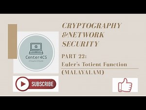 Part 22 - Euler's Totient Function