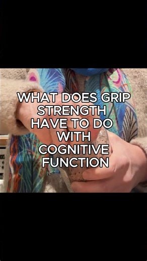 What does grip strength have to do with cognitive function?
