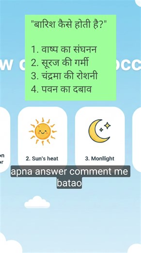 gk। बारिश कैसे होती है? | Rain Formation Explained | GKबारिश कैसे होती है और इसका विज्ञान क्या है?