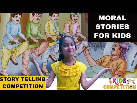 Story Telling Competition for class1/class2/class3 in english | Short Moral Story for Kids/Children