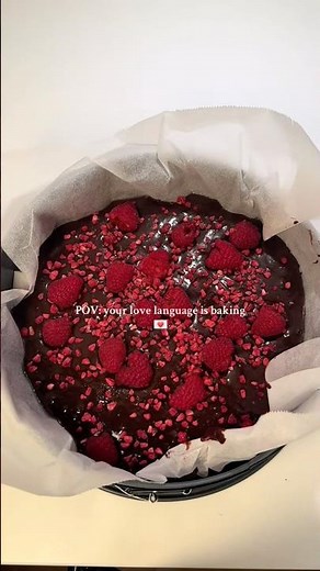 ❤️Fudgy raspberry fudgy brownies #baking #bakingrecipes #brownie #raspberry #chocolate #recipe pe