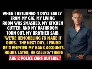 I Came Home Early—My Brother Was Destroying My House.|Family Betrayal Story.