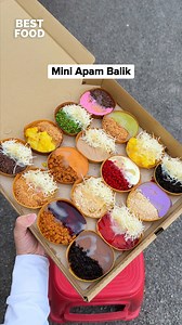 Cute Mini Apam Balik with 20 Different Toppings😋 📍Mork Apam Balik Keju - Jalan Serangkai 1, Taman Bukit Dahlia, 81750 Pasir Gudang, Johor Darul Ta'zim 11AM - 7PM (Monday Closed) | Best Food Malaysia