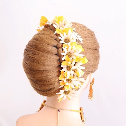 The Easiest Way to Create French Bun Rolls! | Braid Hairdo