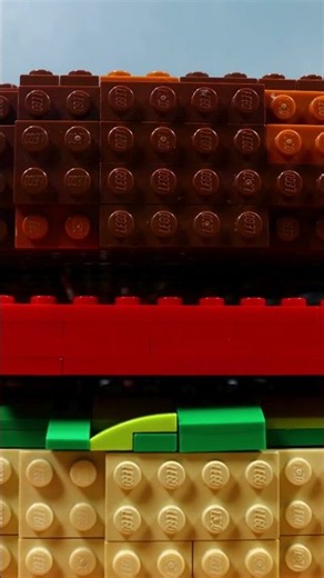 LEGO COOKING MCDONALD BURGER #lego #animation #stopmotion