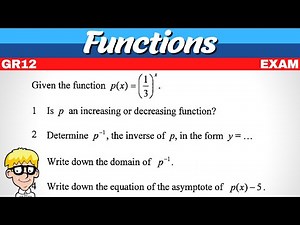 Exam question functions gr 12
