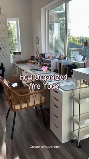 How Organized Are YOU? 🧵 Craft Room Goals! 😍