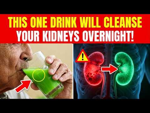 Drink This Before Bed — Kidney Function Restores Even at 80