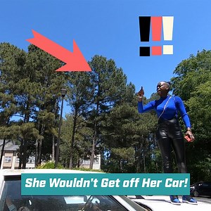 Hardcore Tow and She Stood on Top of the CAR! | Towtrucker