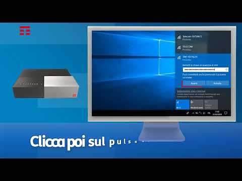 Collegare un PC in WiFi al modem TIM inserendo manualmente la password WiFi