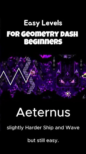 Easy Levels For Geometry Dahs Beginners #geometrydash #extremedemon #gd #edits