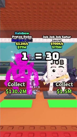 Real value of Rainbow Pretzo Robo 🤯 | Roblox Steal a Brainrot #roblox #stealabrainrot #trading