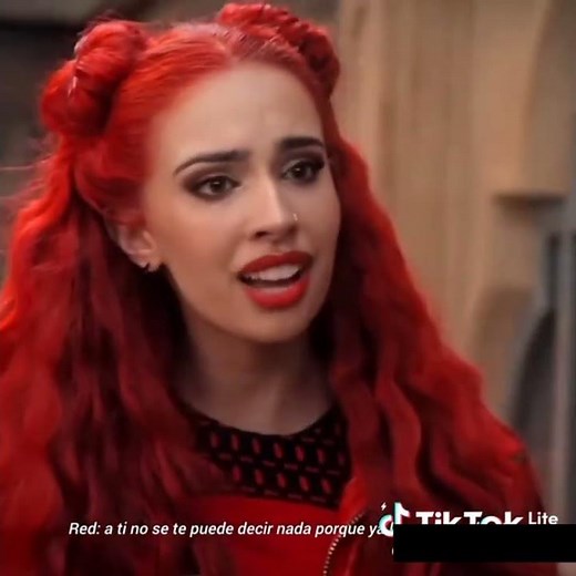 RED ES UNA VERSION DE LA REINA DE CORAZONES😔🤯🤯🤯 #descendants4and5 #music #ㅇyㅇ #disney