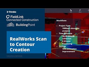 [2/2] Flat Contour & Surface analysis with Trimble Realworks & X Laser Scanners