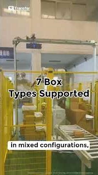 Intelligent Depalletizing for Mixed Boxes with 3D Vision Guidance #robot #automation #robotics