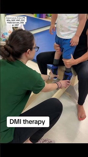 DMI therapy helps to organize balance and motor stability in children with cp #CP #pediatricphysio