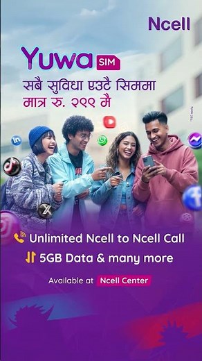 Introducing Yuwa SIM — Ncell’s new starter pack made for Gen Z