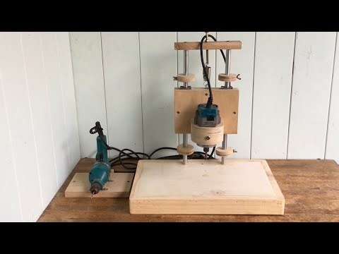 DIY 2-in-1 milling machine