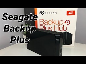Seagate Backup Plus Hub Unboxing & Setup