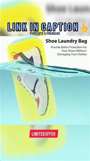 Link in Channel Bio 🔗 Washing Machine Bag, Laundry Shoe Bag for Washer #shorts#trending