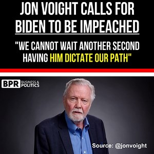 6.8K views · 879 reactions | Actor Jon Voight called for President Biden to be impeached in a viral video post on Twitter. | BPR | Facebook