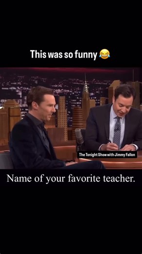 Diary Of A Tv Addict💕 on Instagram: "I had a great laugh with this one The half a millimeter took me out 😂 XOXO 💋 #diaryofatvaddict #jimmyfallon #benedictcumberbatch #funny #reels #funnyreel #lol #explore"