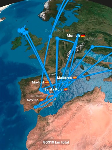 12 países 🇪🇸🇩🇪🇳🇱🇯🇵🇨🇿🇧🇬🇬🇧🇭🇷🇶🇦🇸🇬🇮🇩🇲🇾 28 vuelos 🛫✈️🛬 40 noches de hotel🏨 80.000 km 🛣️... y algunos más #recap #2025 #2026 #travel @Mult.dev Travel Infographics