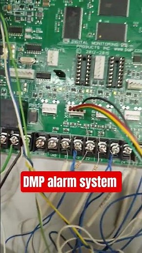 DMP alarm system cable wiring #DMP #alarm #dmpalarmsystem #singapore