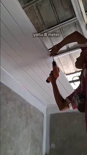 perhitungan bahan plafon PVC ukuran 4*8 #distribution #plafonrumah #rumahminimalis