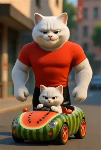 ‏#hulk #HulkAnimals #cat #3d #HulkAnimals